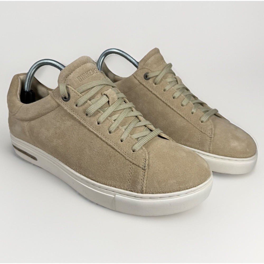 Birkenstock Size 41 / W 10 / M 8 Sand Suede Bend Low Lace‎ Up Sneaker Shoes